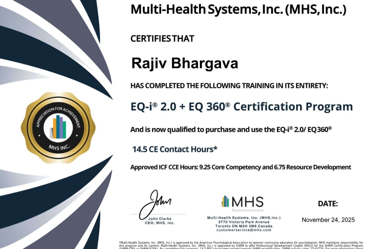 EQ-i 2.0 & EQ 360 Certified — Multi-Health Systems